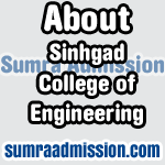 About Sinhgad College of Engineering, SCOE Pune