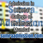 Admission in Oriental College of Pharmacy Mumbai