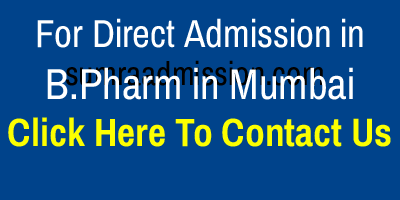 Direct Admission in B.Pharm in Mumbai