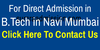 Direct Admission in B.Tech Engineering in Navi Mumbai Contact