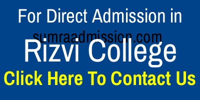 Direct Admission in Rizvi College Mumbai Contact