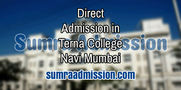 Direct Admission in Terna College Navi Mumbai