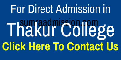 Direct Admission in Thakur College Mumbai