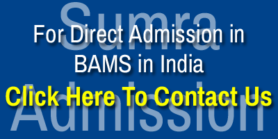 Direct Admission in Top BAMS Colleges in India Contact