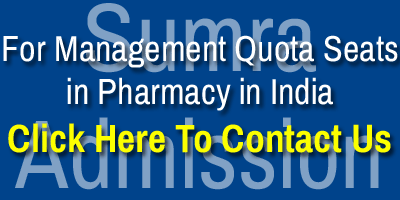 Management Quota Admission in B.Pharm Pharmacy Colleges in India