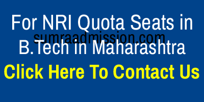 NRI Quota Admission in B.Tech Engineering in Maharashtra Contact