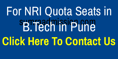 NRI Quota Admission in B.Tech Engineering in Pune