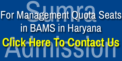 Management Quota Admission in Top BAMS Colleges in Haryana