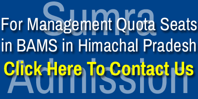 Management Quota Admission in Top BAMS Colleges in Himachal Pradesh