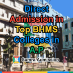 Direct Admission in Top BHMS Homeopathy Colleges in Andhra Pradesh AP