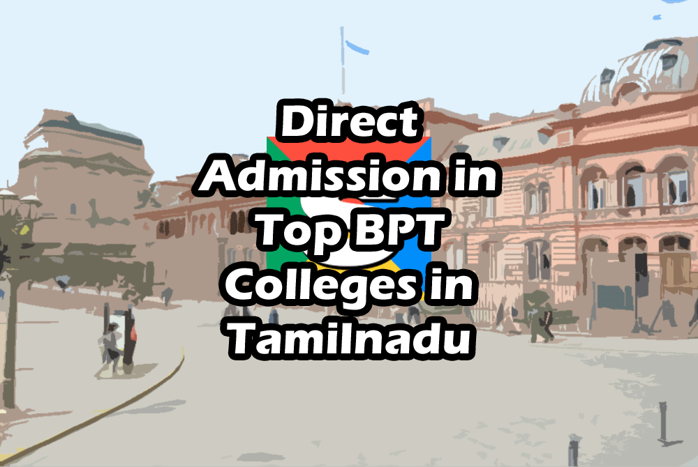 Tamilnadu BPT Direct Admission