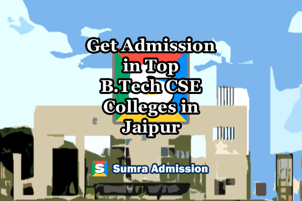 Jaipur B.Tech CSE Management Quota Admissions