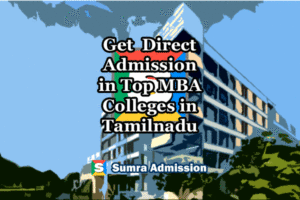 Tamilnadu MBA Direct Admissions